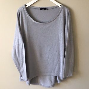 Gray sweater